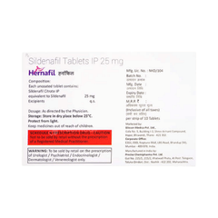 Hernafil Cet 25 Mg Tablet 10